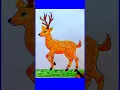 How to draw a cute DEER EASILY