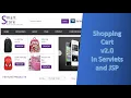 E commerce Project in Servlets and JSP