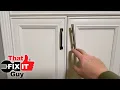 Quick Fix Bad Cabinet Handle Installation