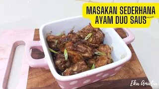 Download Menu masakan sederhana sehari hari ayam duo saus lada hitam teriyaki MP3