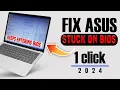 FIX ASUS LAPTOP THAT KEEPS ENTERING BIOS WHEN POWERED ON l FIX ASUS AUTOMATICALLY ENTERS BIOS 2024