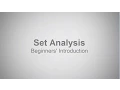 Beginner Introduction to Set Analysis - Part 1