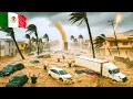 Download Lagu CHAOS in Baja California! Storm Mario veroorzaakt enorme overstromingen, huizen en auto's weggeva...