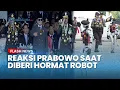 Download Lagu Bikin Bangga! Begini Reaksi Prabowo hingga Kapolri saat Diberi Hormat oleh Robot Polisi