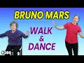 Download Lagu Walk \u0026 Dance Cardio with Bruno Mars best hits