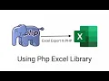 Excel export in php codeigniter Excel Export in codeigniter using libary