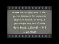 LEAVE ME ALONE TECH N9NE