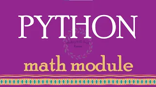 math Module Tutorial Python Modules