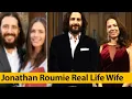 Who is The Chosen Season 4 Jesus Jonathan Roumie Real Life Wife Hannah Vanorman