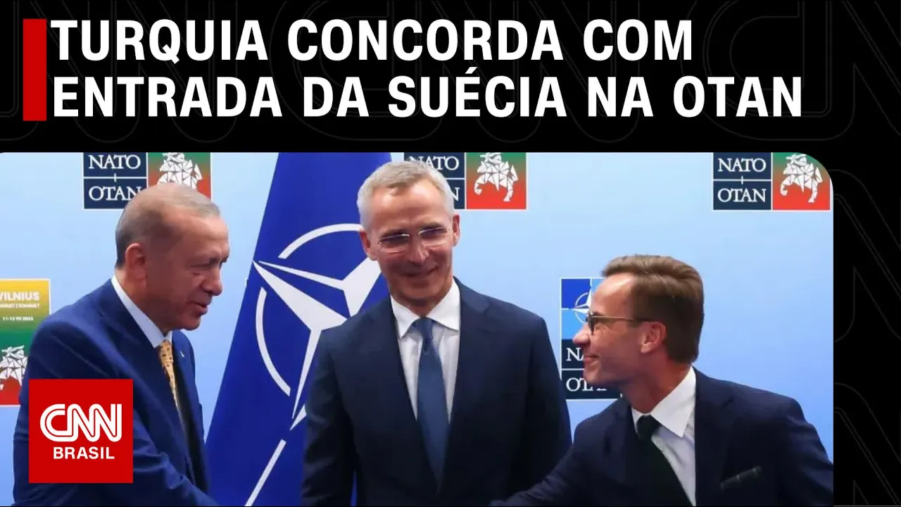 Turquia concorda com entrada da Suécia na Otan | CNN PRIME TIME