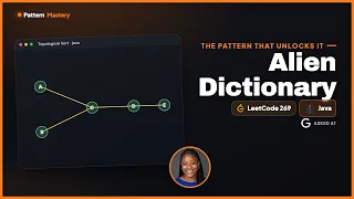 Alien Dictionary - LeetCode 269 Topological Sort Java