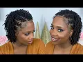 Easy Style for Short or Long locs Kendra Kenshay