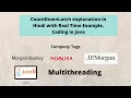 Learn the Multi-Threaded Java Secret in Hindi CountDownLatch Explained with a Real-Time Example