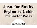 Tic Tac Toe GUI Project Part 1 Java Swing