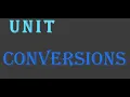 Vet-Tech Bites Unit conversions