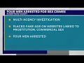 4 men accused of seeking illicit sex from minors arrested in Springfield
