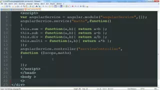 AngularJS tutorial Chaper 6 Part 4 custom service