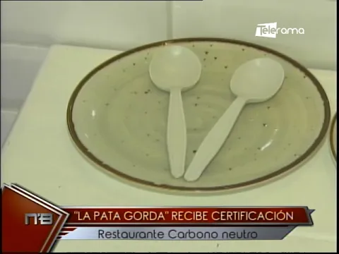 La Pata Gorda recibe certificación restaurante Carbono neutro