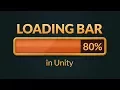 How to make a LOADING BAR in Unity