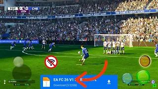 لا ابالغ ولكن ان وجدت أفضل منها تعال خد قناتي أفضل لعبة كرة قدم للاندرويد FC 26 نسخة PS5 بدون نت 