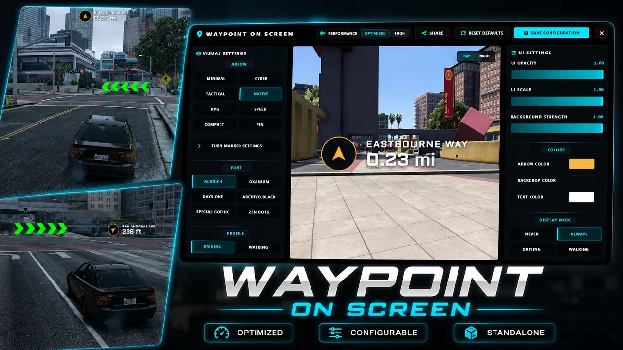 Waypoint On Screen [Standalone]