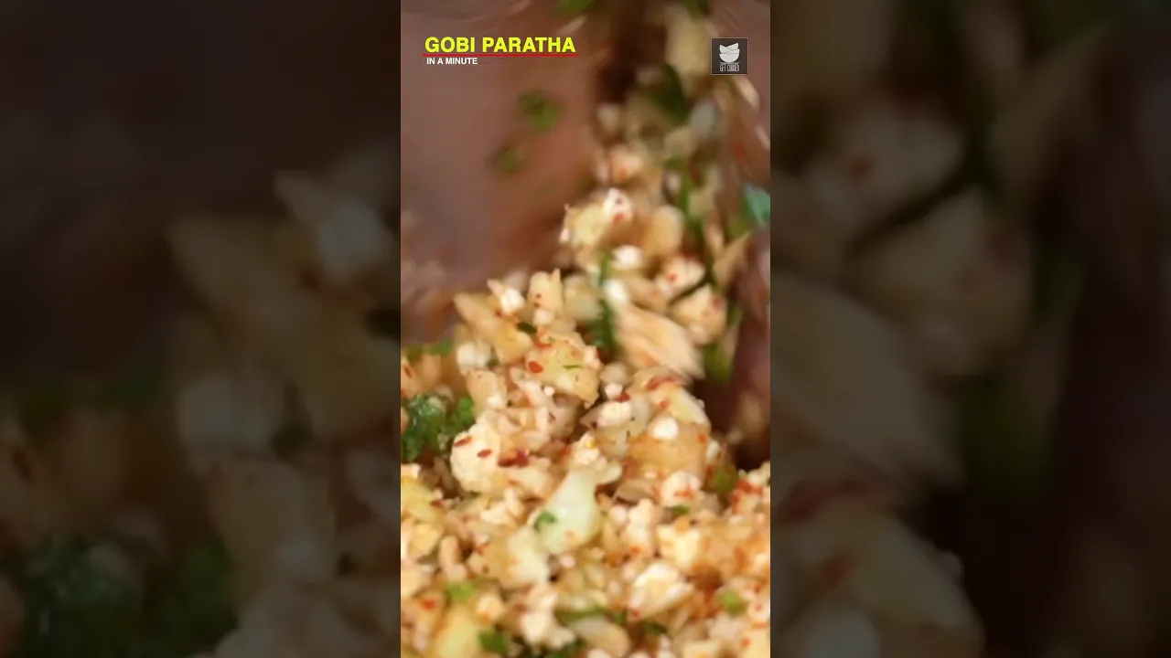 Gobi Paratha Recipe   How To Make Gobi Paratha At Home   Bombay Chef Varun Inamdar   #shorts