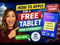 How to Apply for a Free Tablet from the Government Step-by-Step 2026