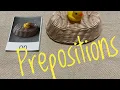 Montessori Language Lesson - PREPOSITIONS