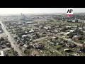 Drone shows Perryton storm damage