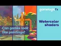 Turn 3D into watercolor magic step-by-step shader tutorial