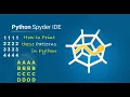 Python Tutorial for Beginners Pattern Programming in Python Part - II