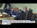 McMaster signs SC s judicial reform bill but urges lawmakers to enact more changes