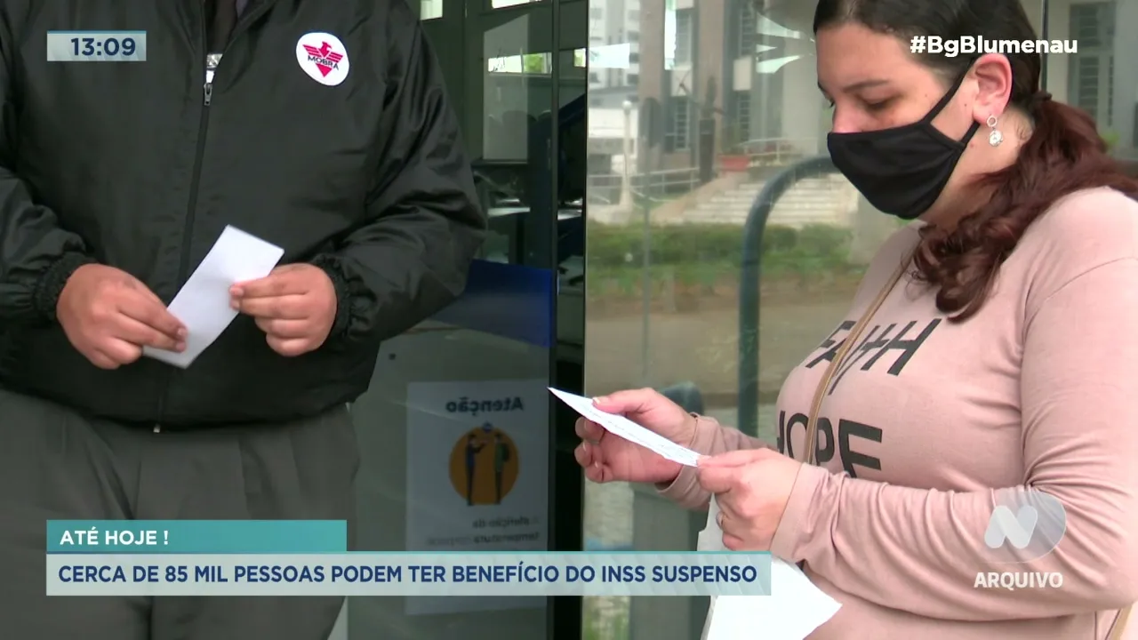 Cerca de 85 mil pessoas podem ter benefício do INSS suspenso