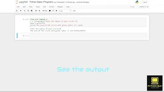 Python Program to Calculate Area of a Circle