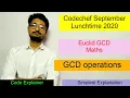 GCD operations Codechef September Lunchtime 2020 Division 2 CODECHEF