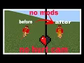 No hurt cam for Minecraft bedrock
