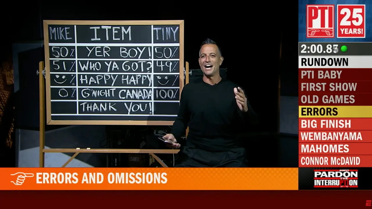 Tony Reali RETURNS for Pardon The Interruption's 25th anniversary special! 🚨 | PTI