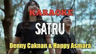 Download SATRU KARAOKE VERSI ORIGINAL DENNY CAKNAN \u0026 HAPPY ASMARA MP3