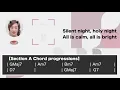 Silent night -Bossa Nova ver. The higher female key [Christmas Instrumental sing along JAZZ KARAOKE]