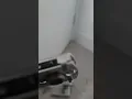 Door handle turns up not down fix