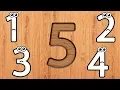 Wrong Wooden Slots with Crying Numbers 1 to 10 - Coloring for Kids Toddlers
