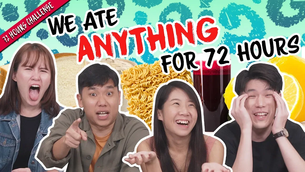 We Ate ANYTHING for 72 Hours!   72 Hours Challenges   EP 13