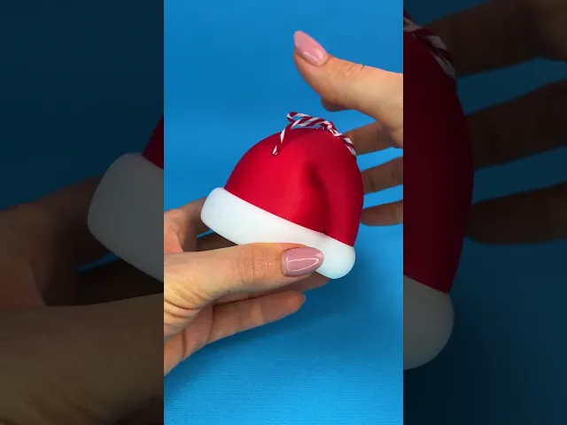 Santa Claus hat-box, Christmas Gift, Tree Ornament video thumbnail