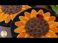 How to Make Sunflower Wooly Mug Rugs A Shabby Fabrics Sewing Tutorial