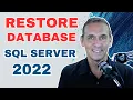 SQL Server Restore Database with Billy Thomas