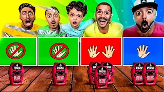 تحدي لاتختار الورقة الخطأ     مع اللوكو فريند    راح تموتون ضحك دندنها