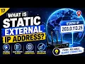 Static IP addresses