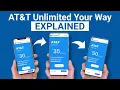 AT T s New Unlimited Your Way Unlimited Plans Explained