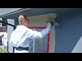 Stucco and paint the same day Rapid Set Stucco patch