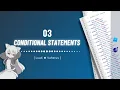LuaX Academy Chapter 3 Conditional Statements